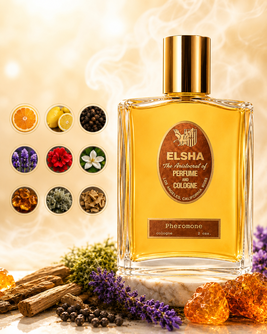ELSHA Men's Pheromone Cologne