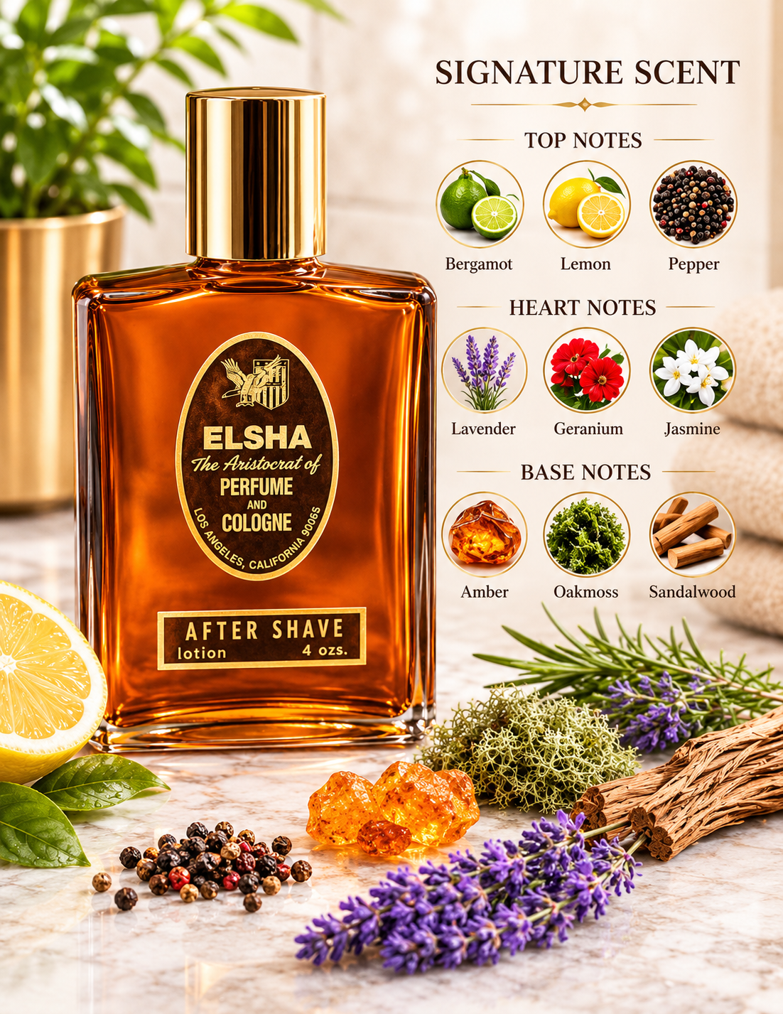 ELSHA 1776 Aftershave