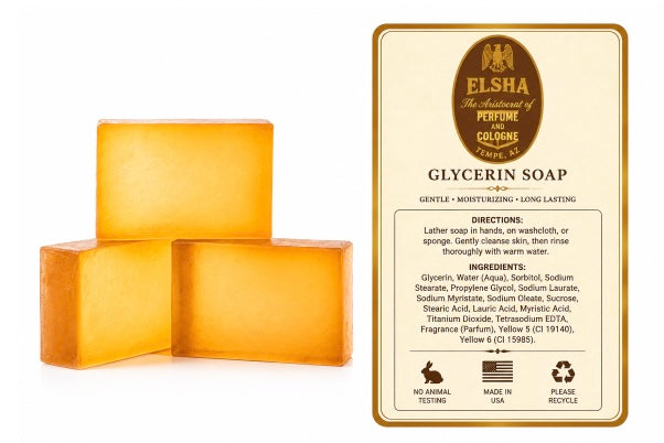ELSHA 3 Pack 1776 Glycerine Soap