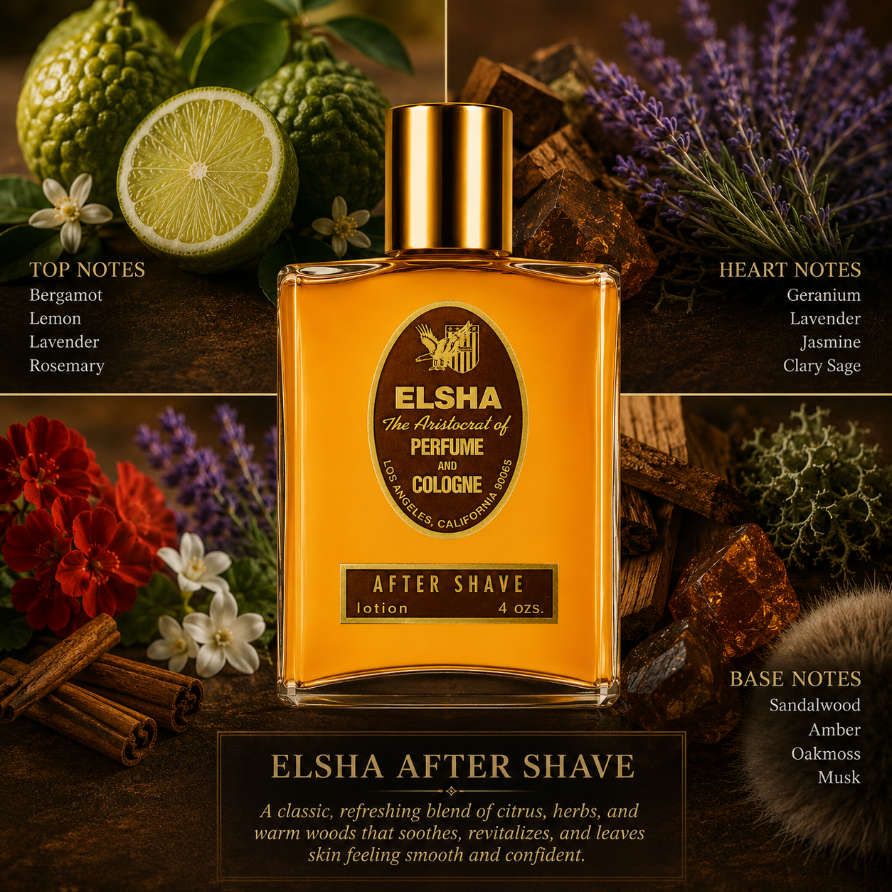 ELSHA 1776 Classic Grooming Bundle