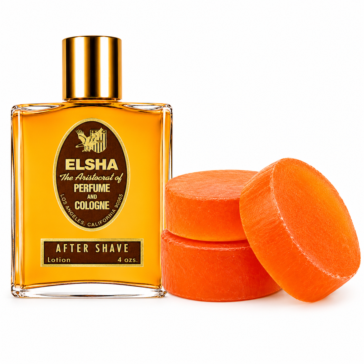 ELSHA 1776 AFTERSHAVE & GLYCERINE SHAVE BAR